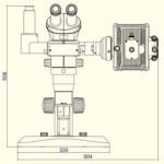 BSM500FL Stereo EpiFluorescence Microscope