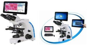 BUM265A Digital Biological Microscope with Android LCD