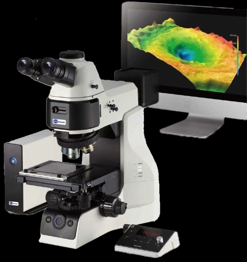 HRM300 Upright Metallurgical Microscope with 3D Profiler - Image 5