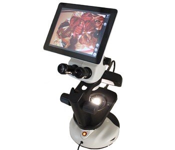 BDM900TC Digital Gemology Microscope with 10" Tablet Camera