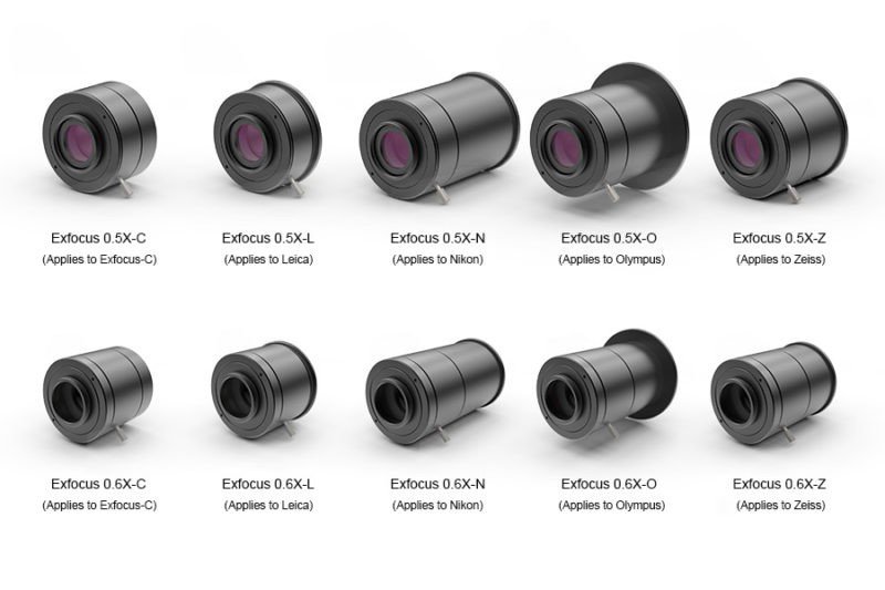 Universal 0.5x/ 0.66x C-Mount Adapter for Zeiss, Leica, Olympus, Nikon or Huvitz-10462