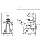 BIM720 Inverted Brightfield/Phase Contrast Biological Microscope