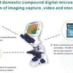 BUM260LCD Upright Biological Microscope with LCD