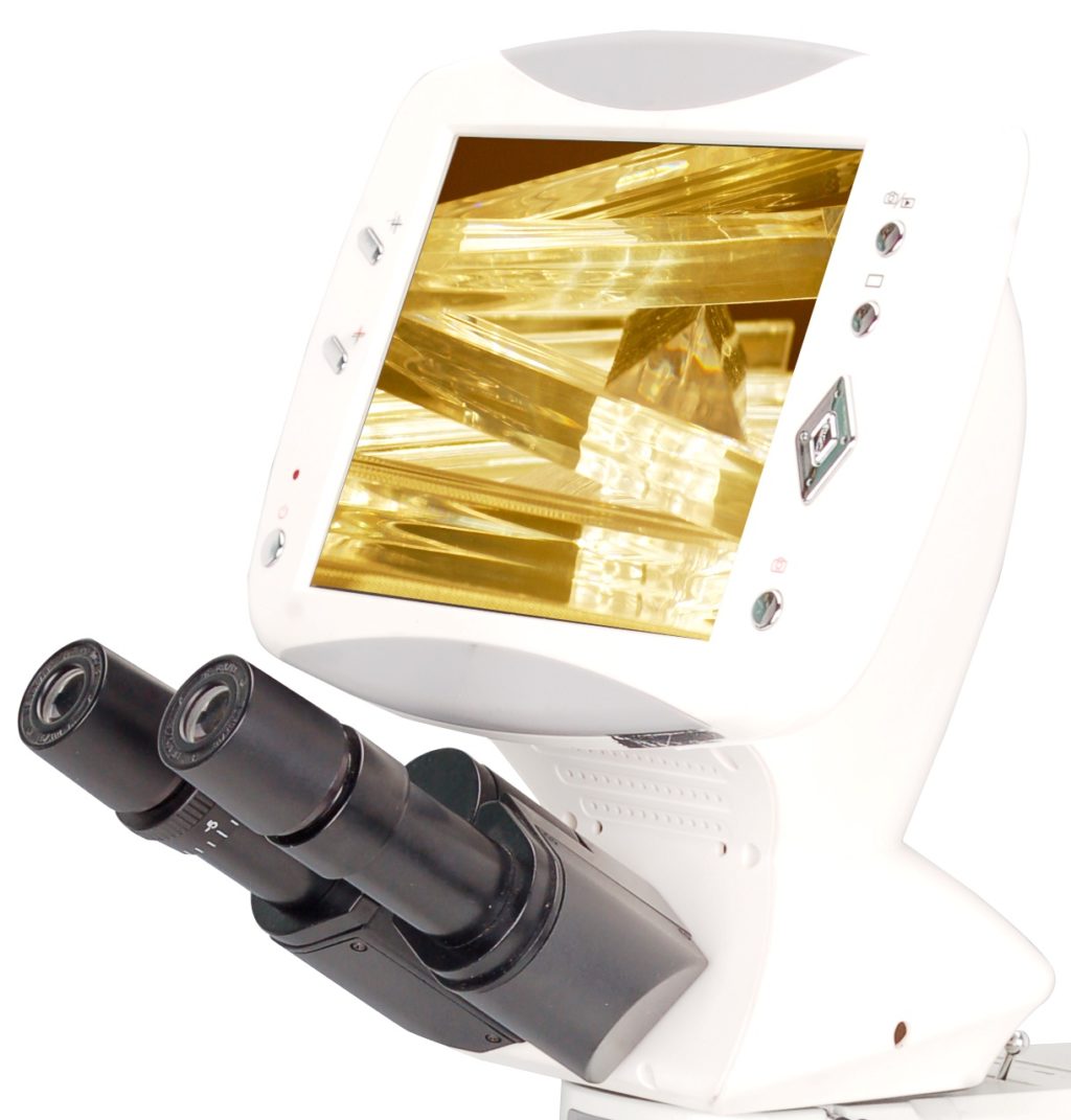 BMU600LM Metallurgical Upright Transmitted/Reflected LCD Measuring Scope