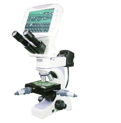 BMU600LM Metallurgical Upright Transmitted/Reflected LCD Measuring Scope