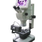 BDM400L Gemological Microscope with LCD Screen & Built-in Camera