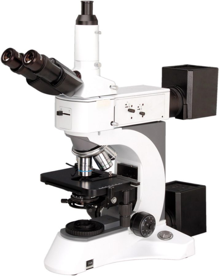 BMU500 Metallurgical Upright Reflected/Transmitted BF/DF/Pol Microscope