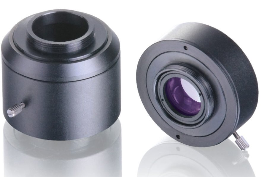 Universal 0.5x/ 0.66x C-Mount Adapter for Zeiss, Leica, Olympus, Nikon or Huvitz-10447