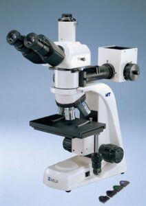 MT8000 Meiji Metallurgical Upright Refl & Trans BF Microscope