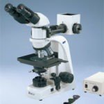 MT8500 Meiji Metallurgical Upright Refl & Trans BF/DF Microscope