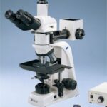 MT8500 Meiji Metallurgical Upright Refl & Trans BF/DF Microscope