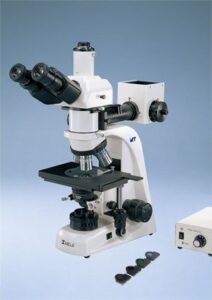 MT8500 Meiji Metallurgical Upright Refl & Trans BF/DF Microscope