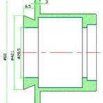 Olympus U-TV1X-2/U-CAMD3 1x C-Mount Adapter