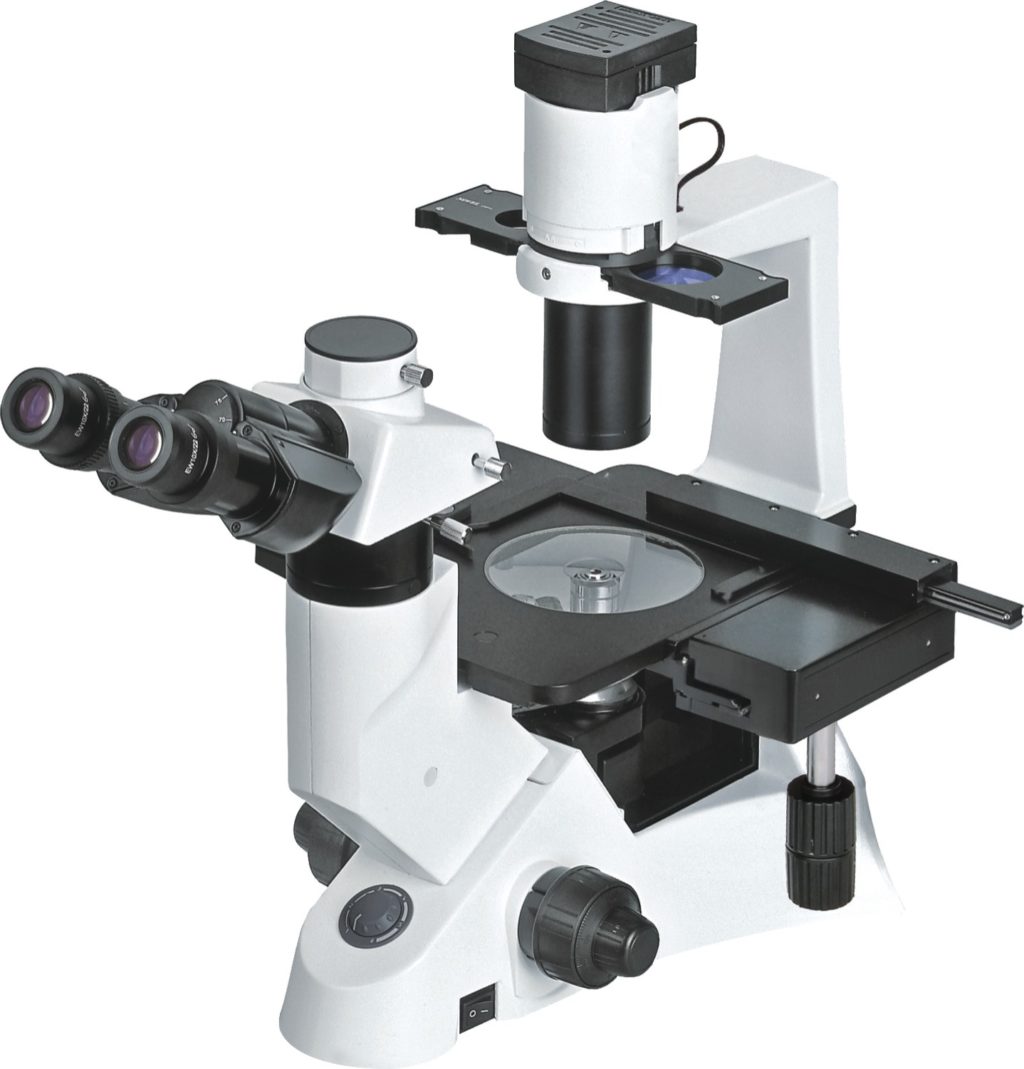 BIM500A9 Inverted Biological Microscope with 9.7" Tablet Camera