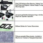 BIM500A9 Inverted Biological Microscope with 9.7" Tablet Camera