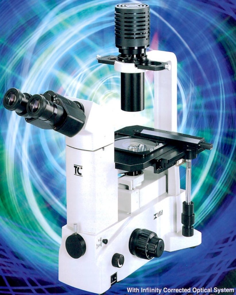 Meiji Techno (Japan) TC-5600 Series Inverted Epi-Fluor Biological Microscope -10482