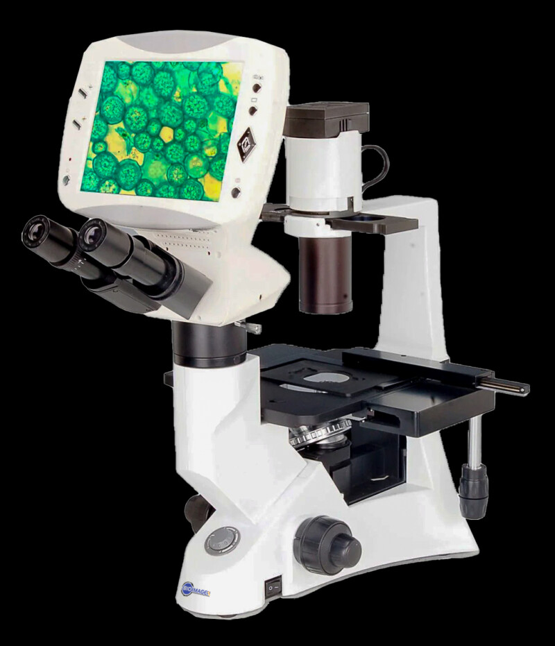 BIM500L Digital LCD Inverted Biological Microscope - Image 3