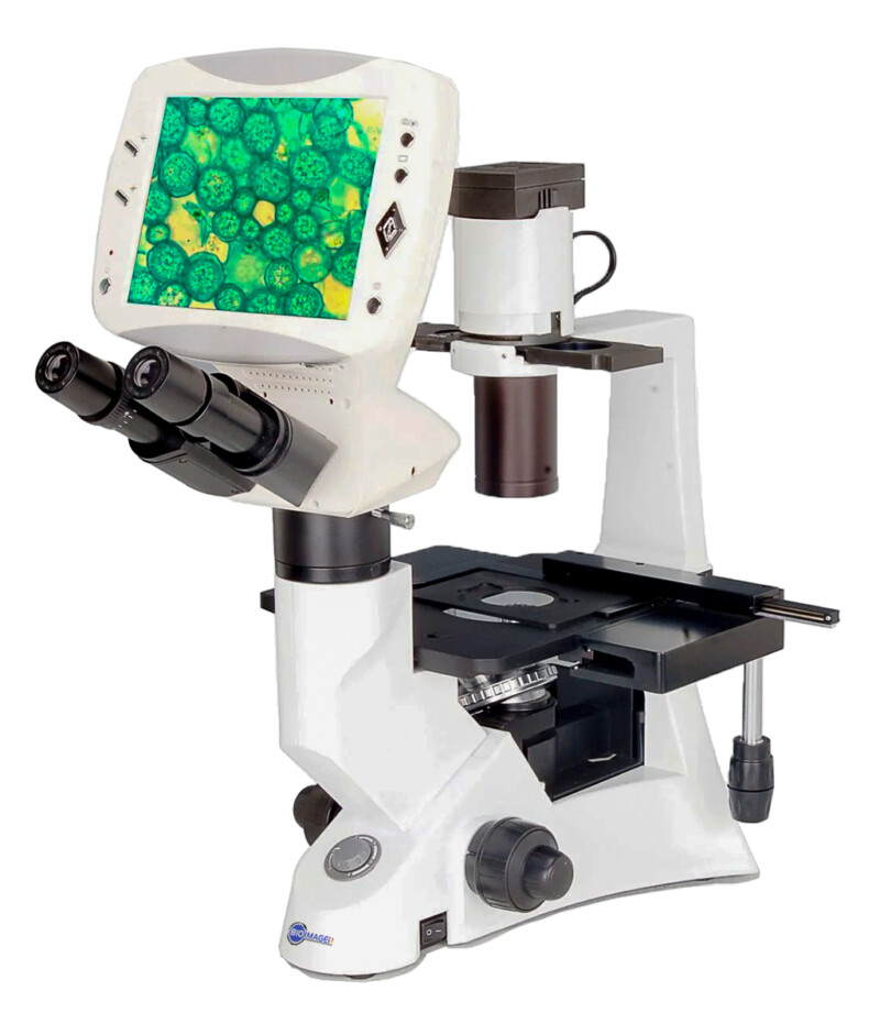 BIM500L Digital LCD Inverted Biological Microscope