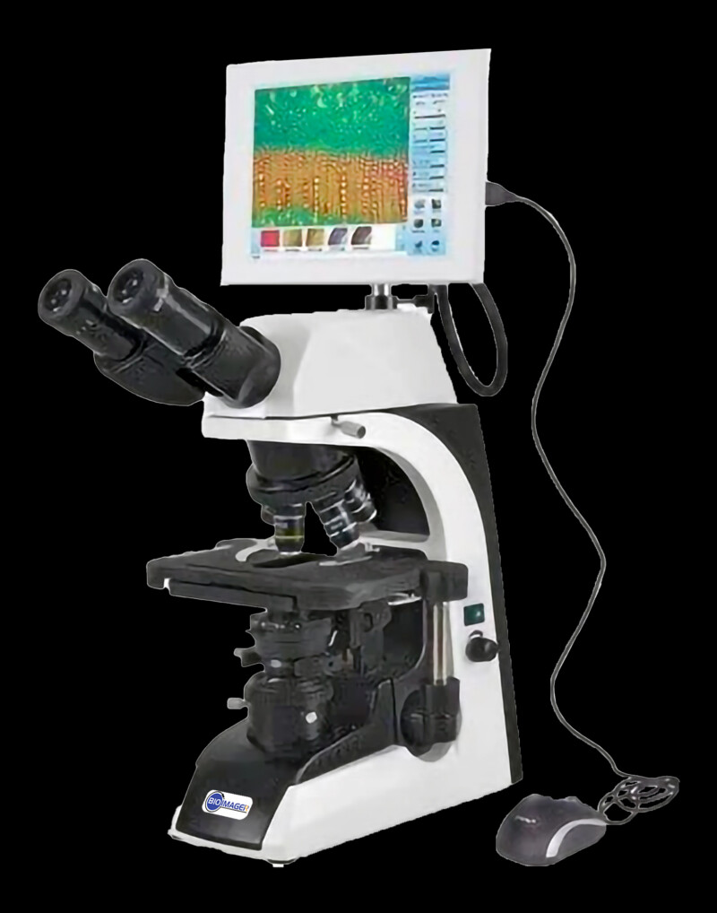 BUM270L Digital LCD Upright Biological Microscope - Image 3