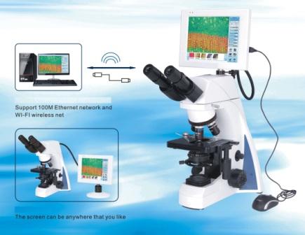 BUM280L Digital LCD Upright Biological Microscope