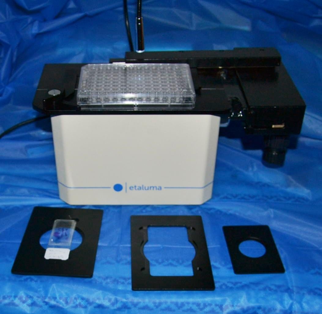 Universal Manual XY Stage for inverted biological microscopes