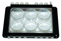 Universal ThermoPlate of well-plates for Inverted Zeiss, Leica, Olympus & Nikon Microscopes