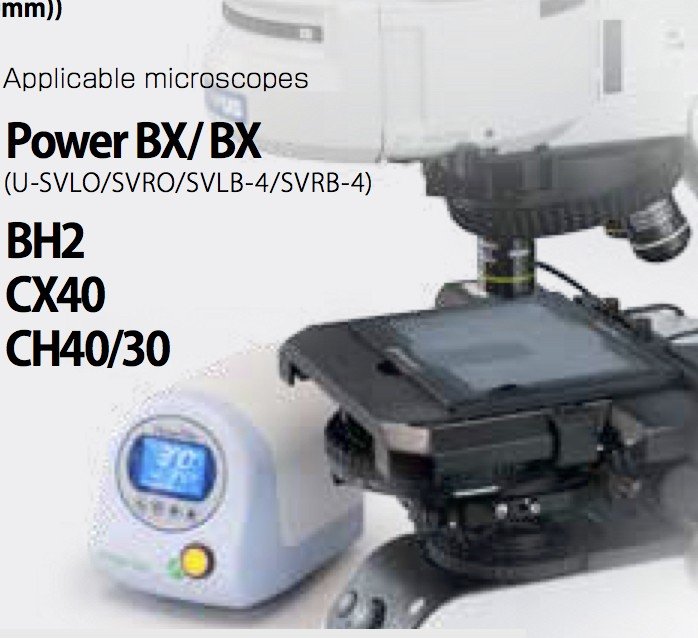 Tokai-Hit (Japan) ThermoPlate, Standard Type, for Olympus Upright Microscopes