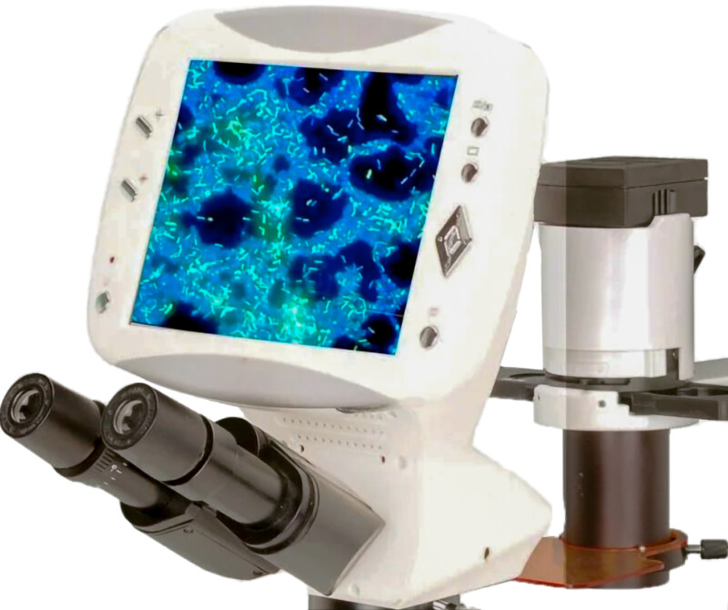 BIM500FLD Digital LCD Inverted Epi-Fluorescnce Biological Microscope - Image 4