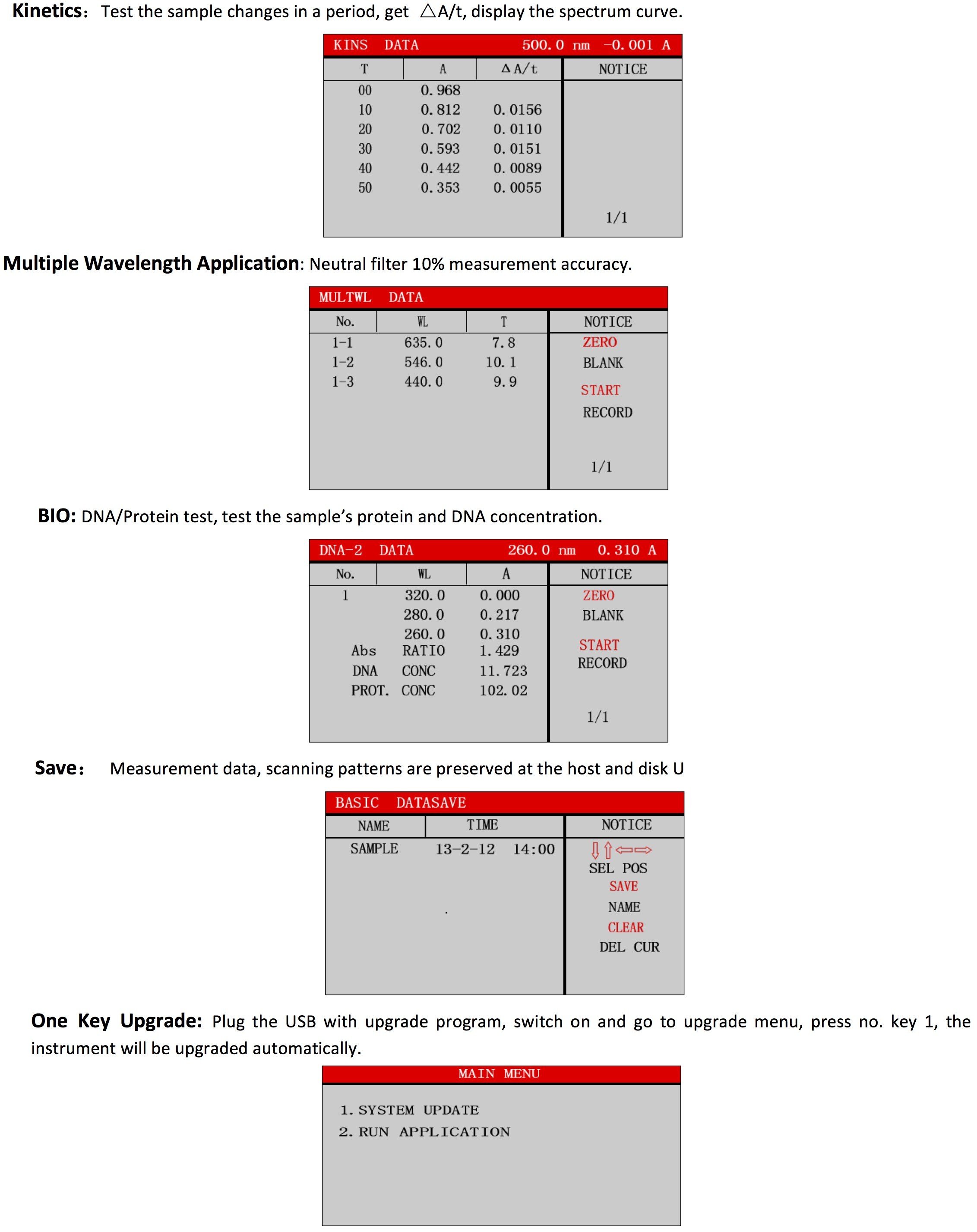 BK VUV1000 application2