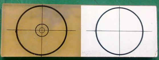 Epi-fluorescent Illumination Alignment Slide