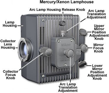 Epi-fluorescent Illumination Alignment Slide