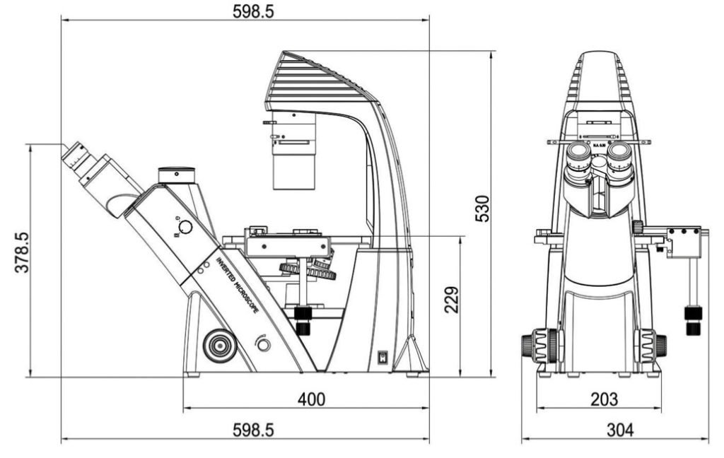 BIM640FL Inverted Epi-Fluorescnce Biological Microscope