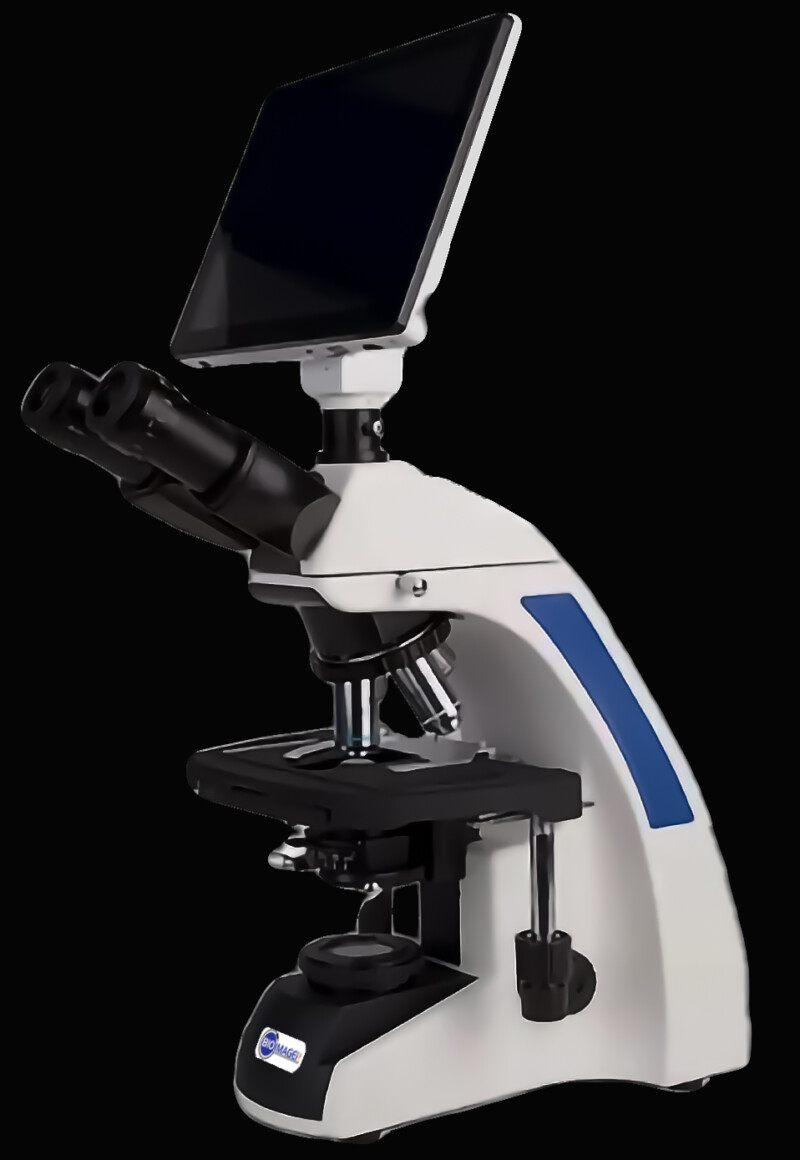 BUM300L Upright Biological/Clinical Microscope with LCD - Image 3