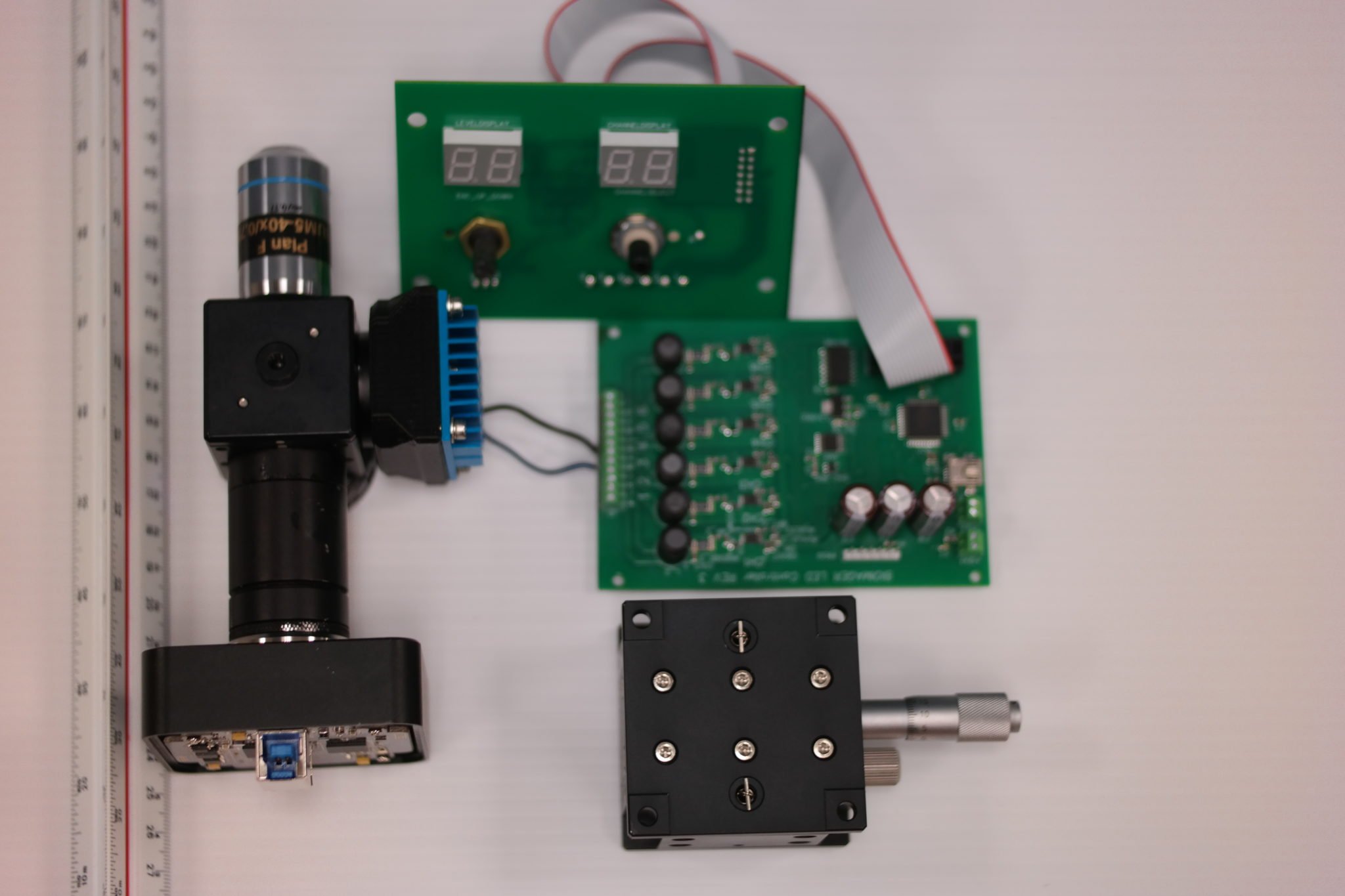 Private Label Microscope with 1-, 3- or 6-LEDs-10010