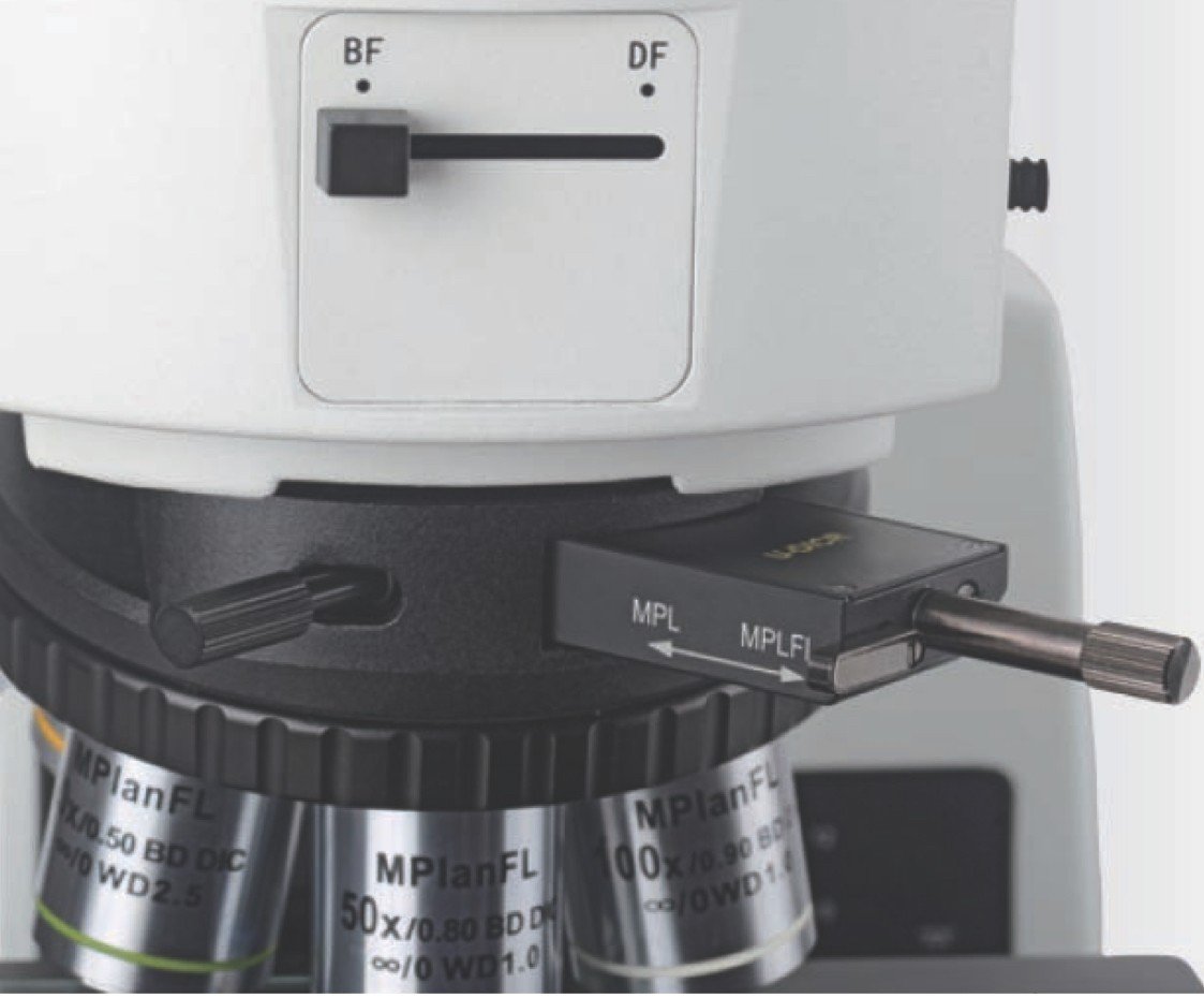 BMU800 metallurgical microscope BF DF DIC lever