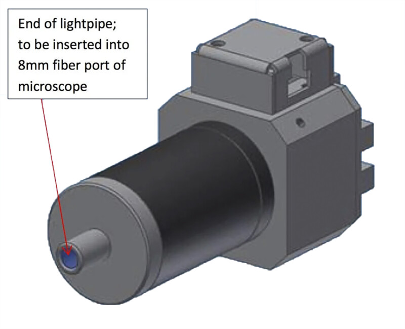 OEM Microscope with Liquid Light Guide - Image 5