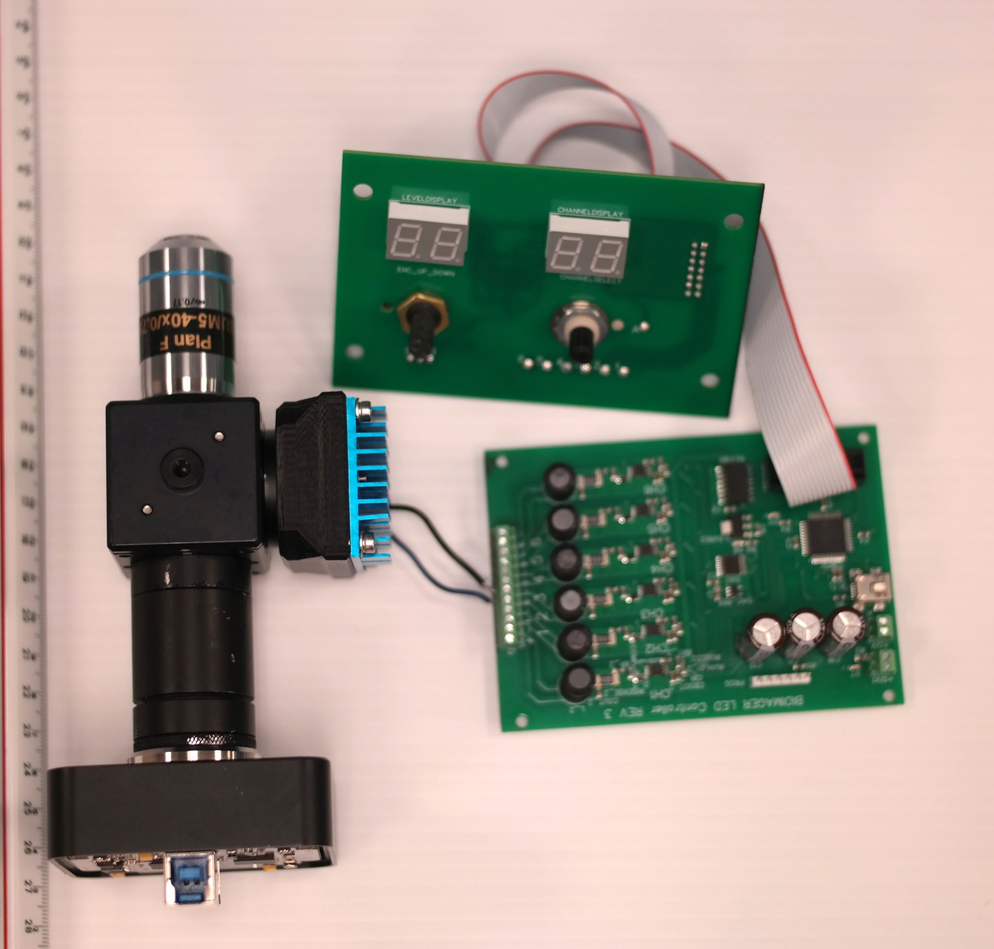 Private Label Microscope with 1-, 3- or 6-LEDs-10013