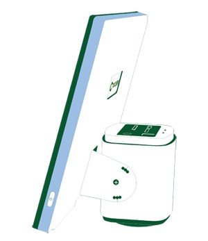 TrueChrome retina side view