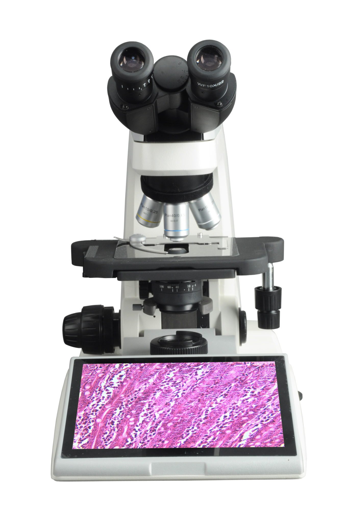BUM340L-16MP Upright Biological/Clinical Microscope with 16MP Camera & 9.7" Touch Screen-10281