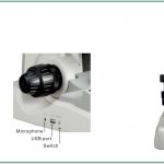 BUM340L-16MP Upright Biological/Clinical Microscope with 16MP Camera & 9.7" Touch Screen-10282