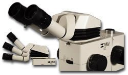 Configurable RZ Meiji Techno Research Zoom BF/DF Stereo Microscope-10696