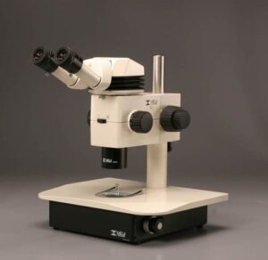 Configurable RZ Meiji Techno Research Zoom BF/DF Stereo Microscope-0