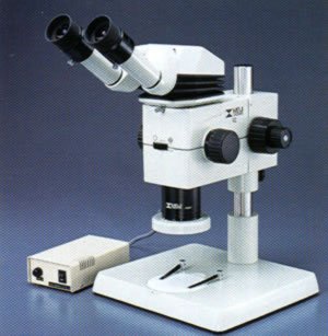 Configurable RZ Meiji Techno Research Zoom BF/DF Stereo Microscope-10692
