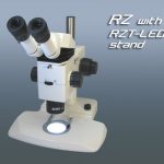 Configurable RZ Meiji Techno Research Zoom BF/DF Stereo Microscope-10694