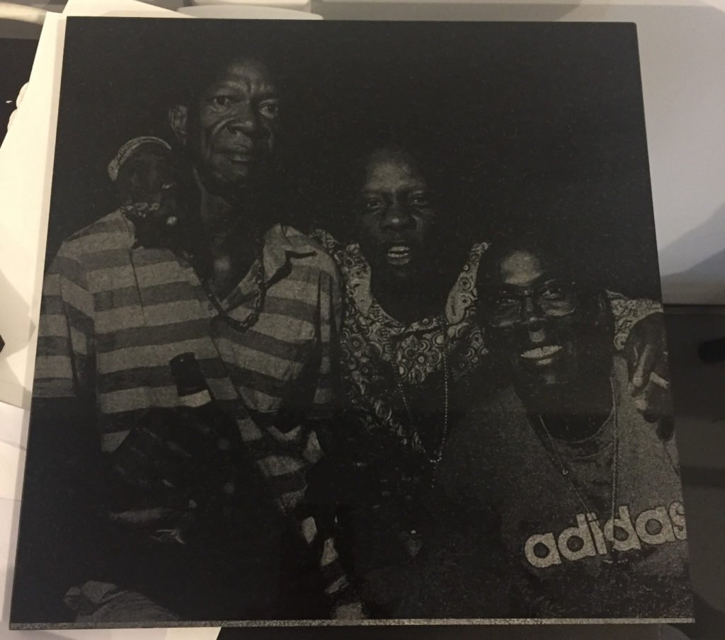 Laser Engraving of Photos on Marble / Granite / Stones-70682