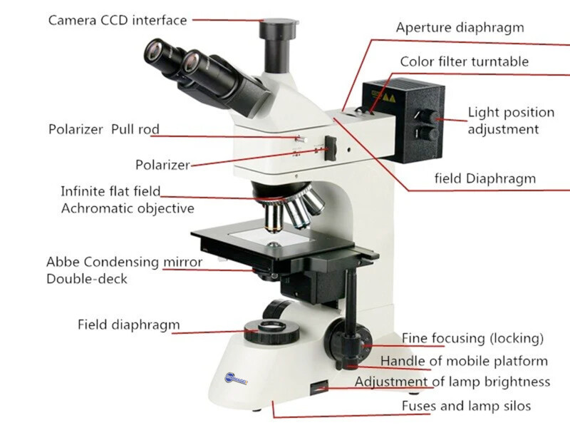 BMU700BD Upright Metallurgical Microscope with BF/DF/POL and Optional DIC Nomarski imaging - Image 4