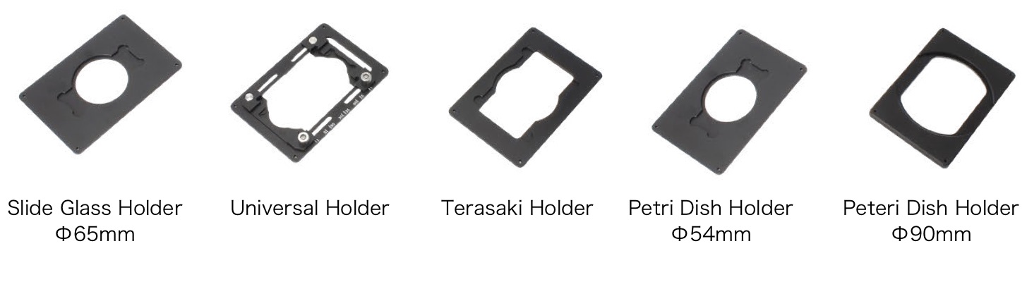 sample holder for inverted microscope