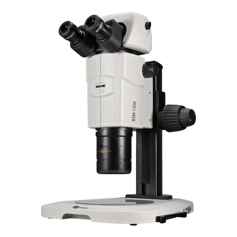 BSM1350 Stereo Microscope with 18:1 Zoom Ratio and OIC Imaging