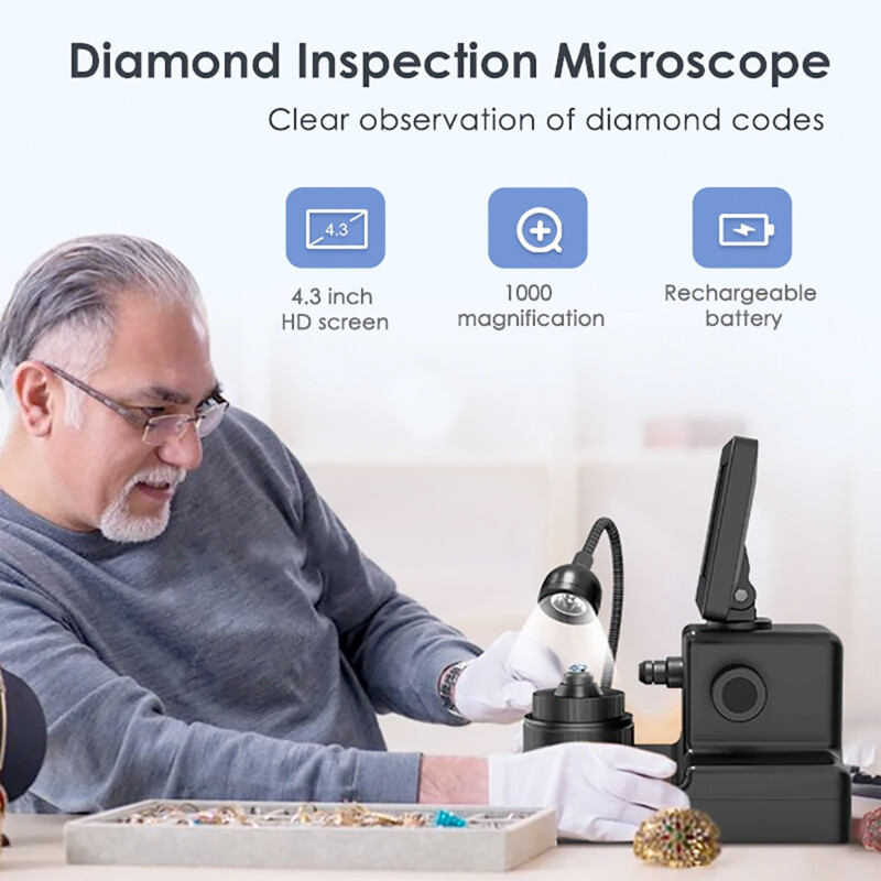 BDM-100 Digital Diamond Inspection HD Microscope - Image 16