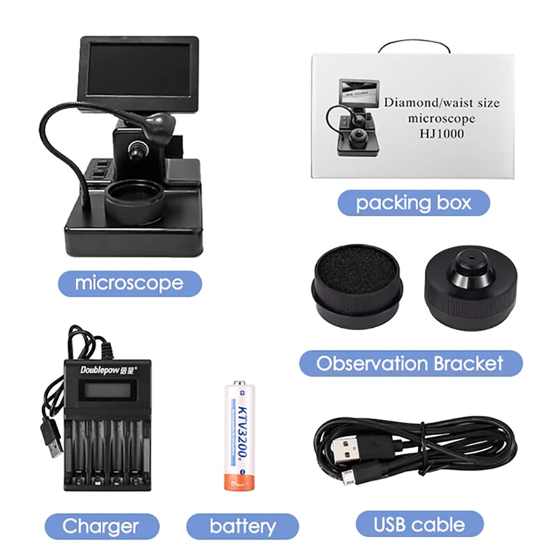 BDM-100 Digital Diamond Inspection HD Microscope - Image 12